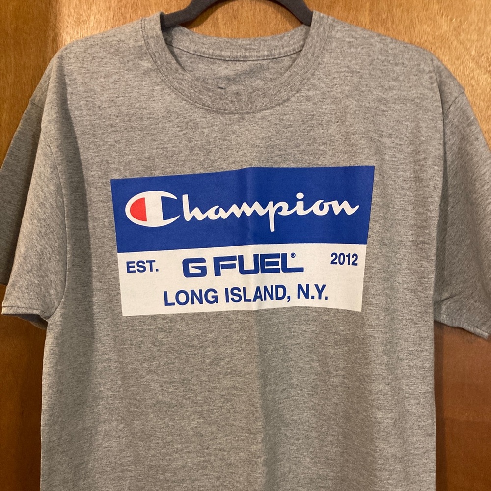 Gfuel x champion gfuel shirt